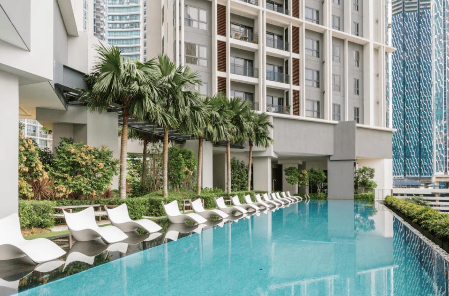 Appartamento The Mews Klcc Kuala Lumpur Esterno foto